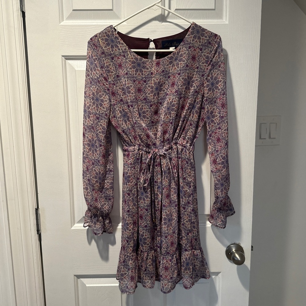Purple dress